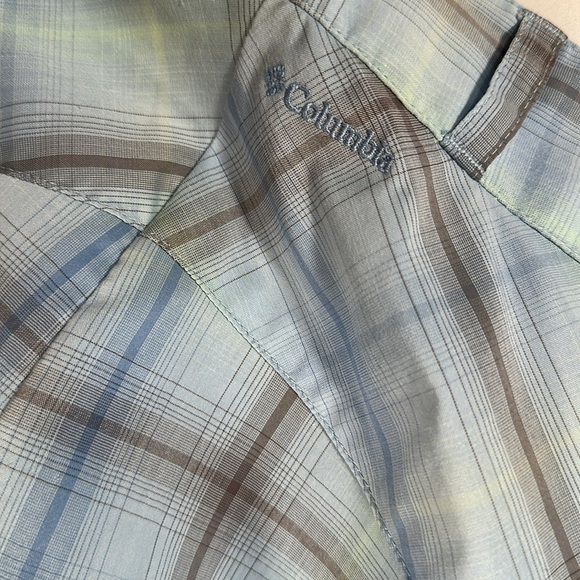 Columbia Omni-Dry Titanium Blue Plaid Skort - Picture 9 of 10